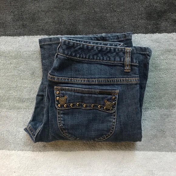 Michael Kors Denim - Michael Kors Studded Bootcut Jeans